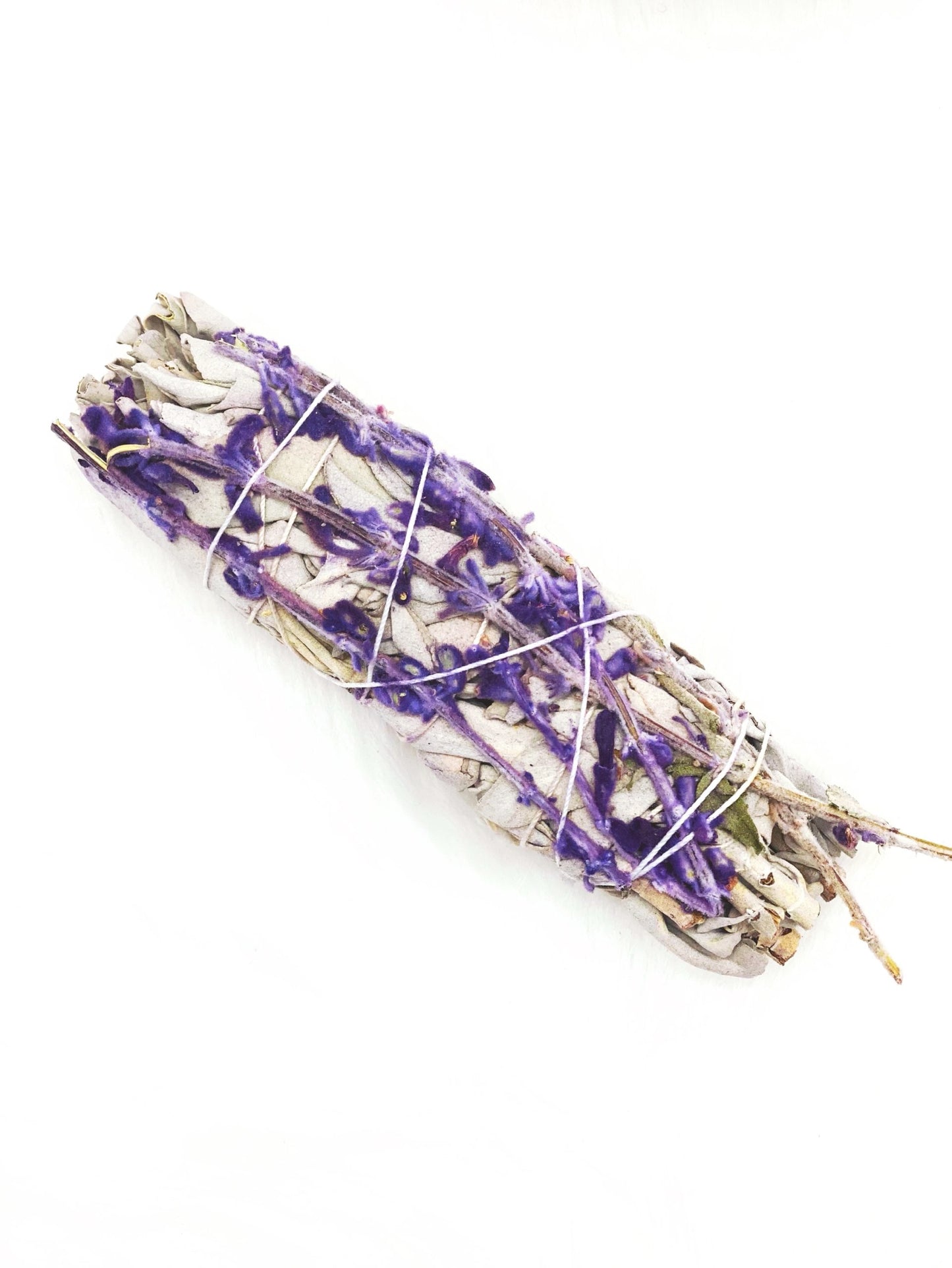 4" White Sage & Lavendar Smudge Wands