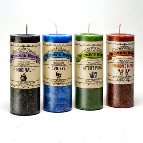Witch's Brew Pillar Candle: Evil Eye