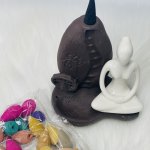 BACKFLOW INCENSE BURNER – YOGA LADY