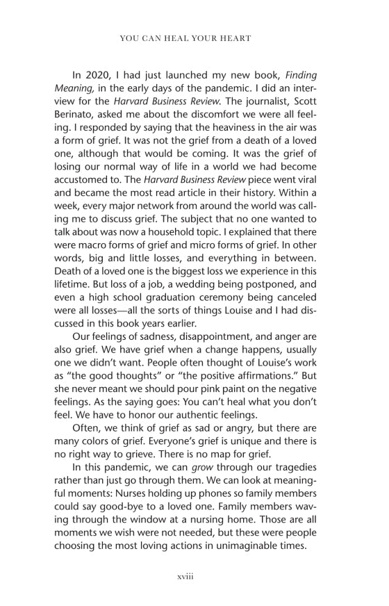 You Can Heal Your Heart by Louise Hay and David Kessler