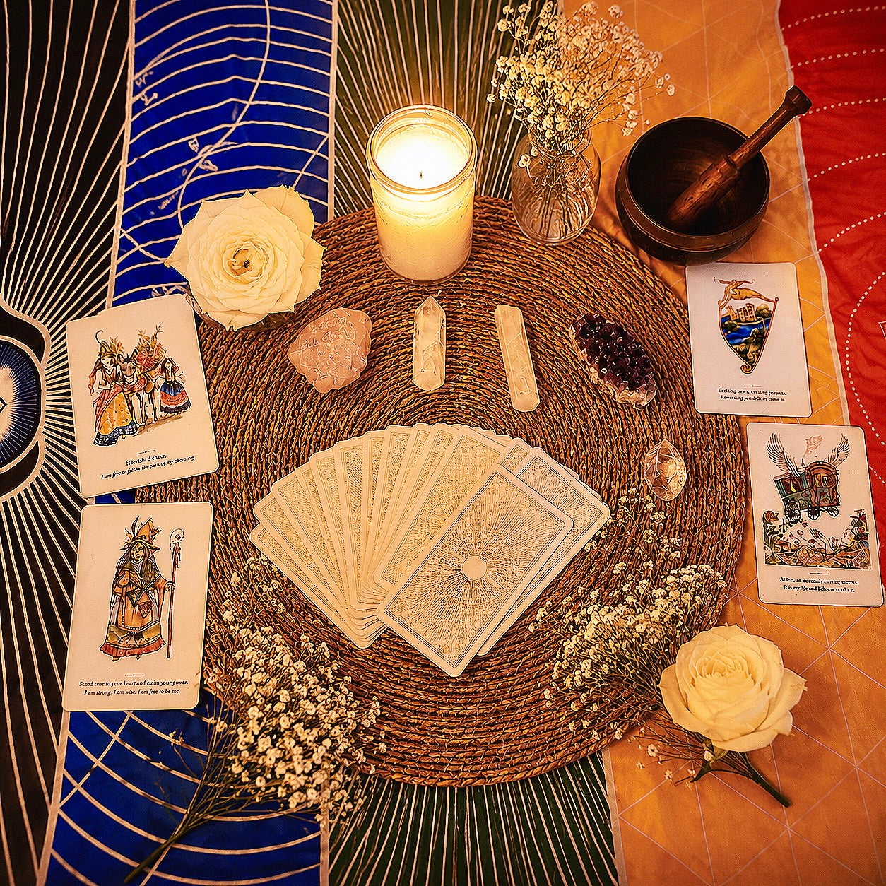 Oracle in White: A Sacred Gathering