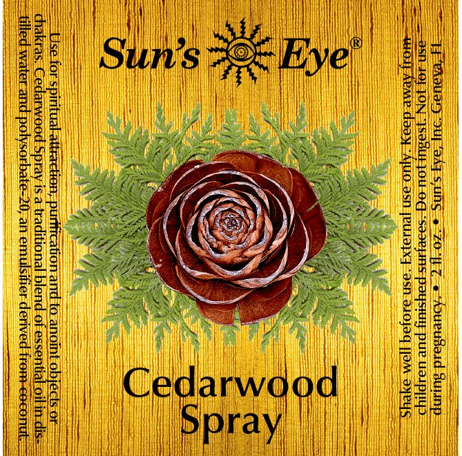 Cedarwood Spray (singles)