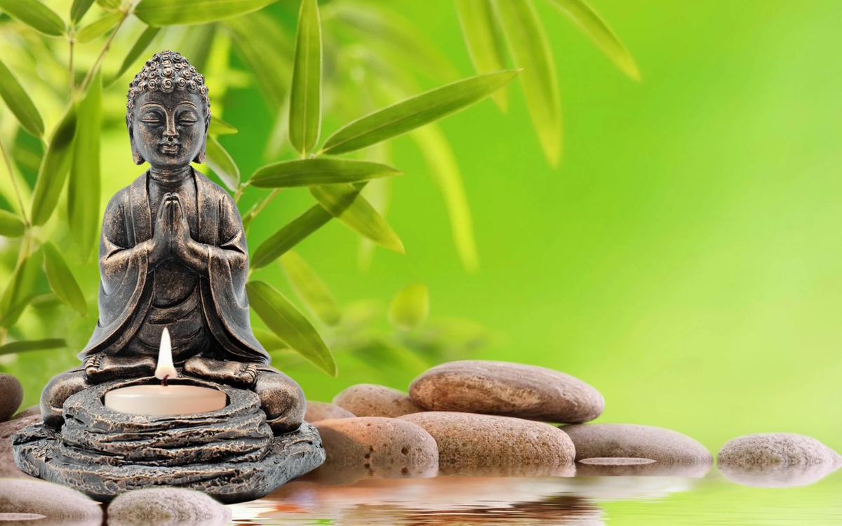 Buddha Candle Holder