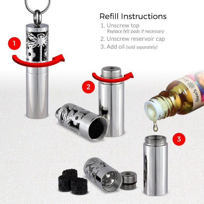 Aromatherapy Locket (Choose Style)