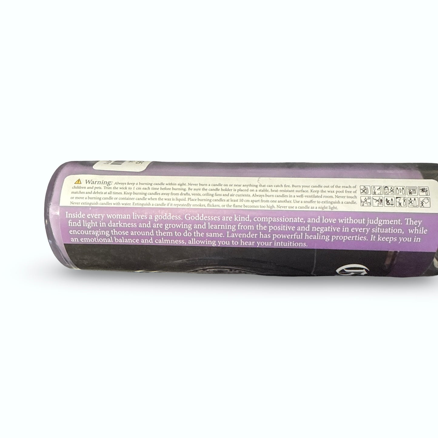 7 Day Ritual Candle - Goddess Healing - Lavender