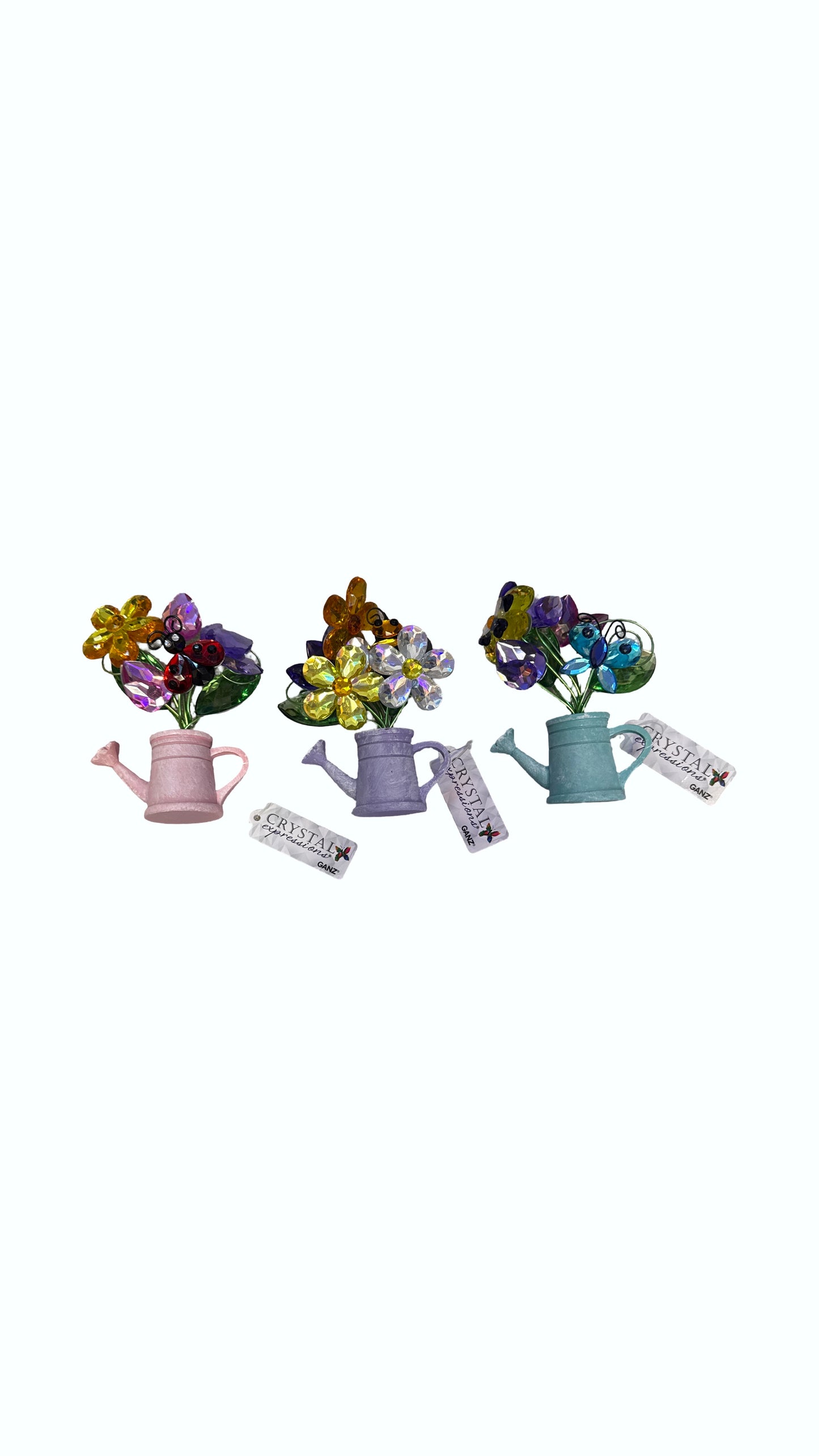 Watering Can with Flowers Ornament