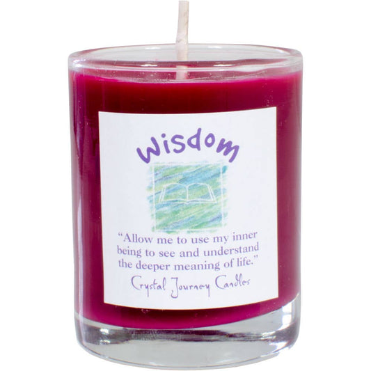 Soy Herbal Filled Votive Wisdom (Each)