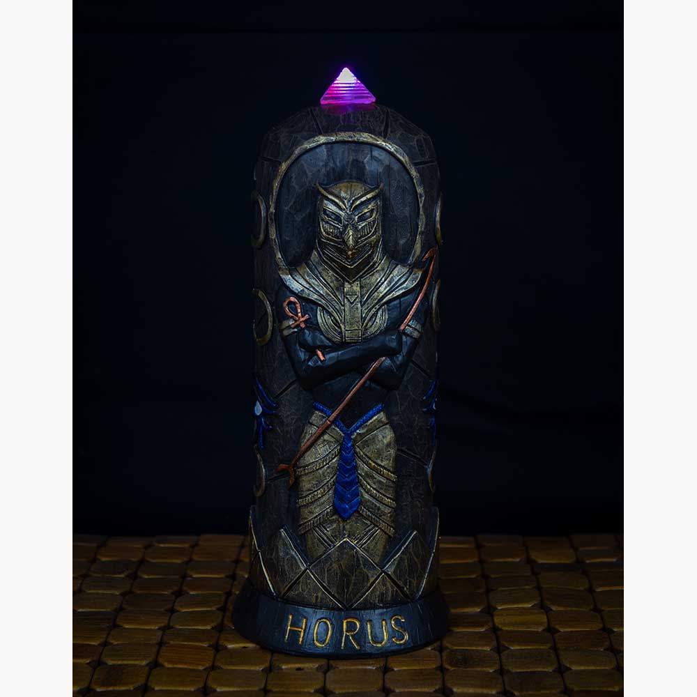 Polyresin Statue w/ LED - Horus