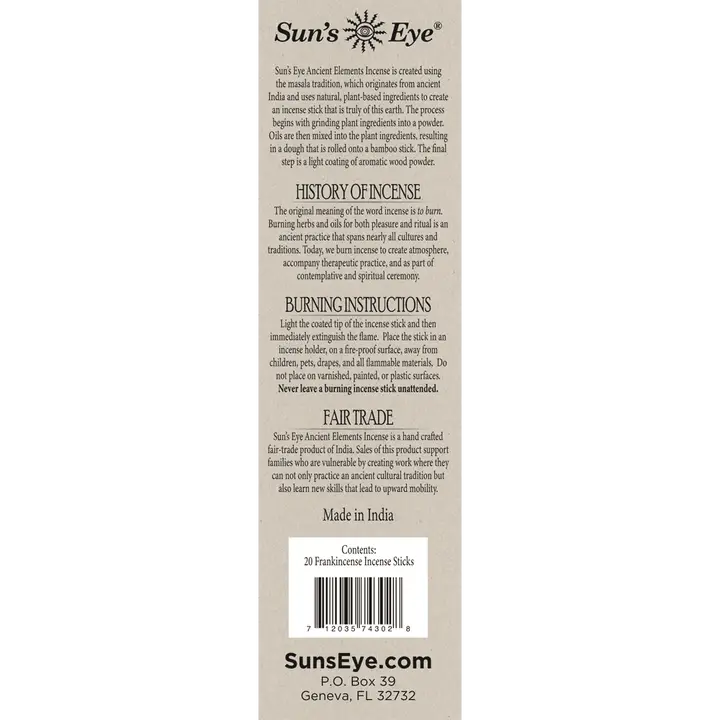 Frankincense Incense Refill Case