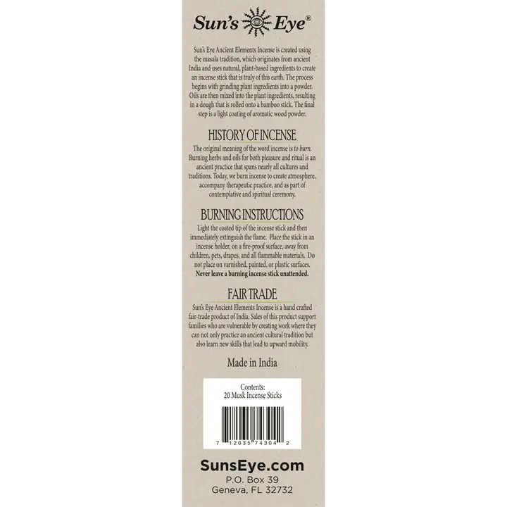 Musk Incense Refill Case