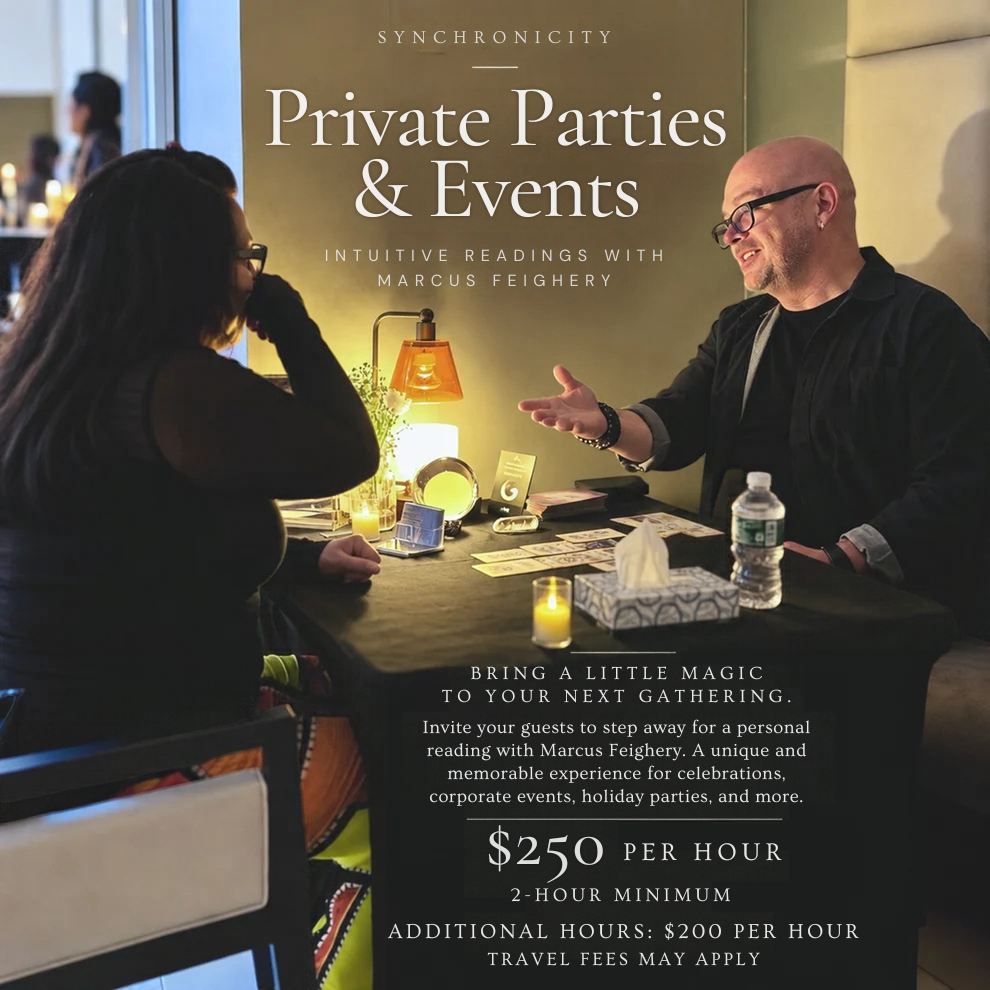 Intuitive Readings for Private Parties Events