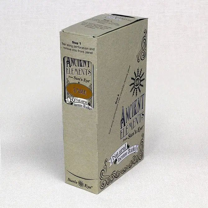 Amber Incense Refill Case