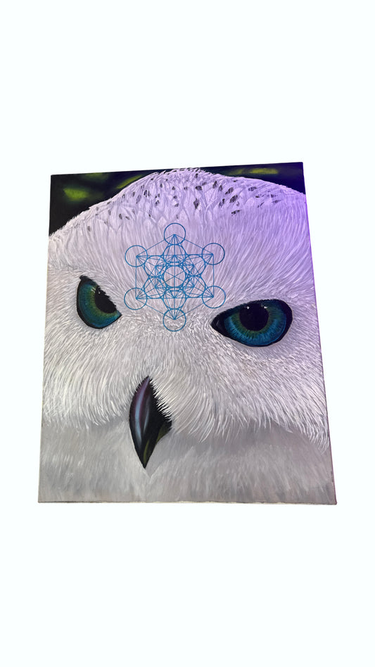 Metatron Owl - by William J. Panama