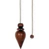 Wood Pendulum Chambered Curved