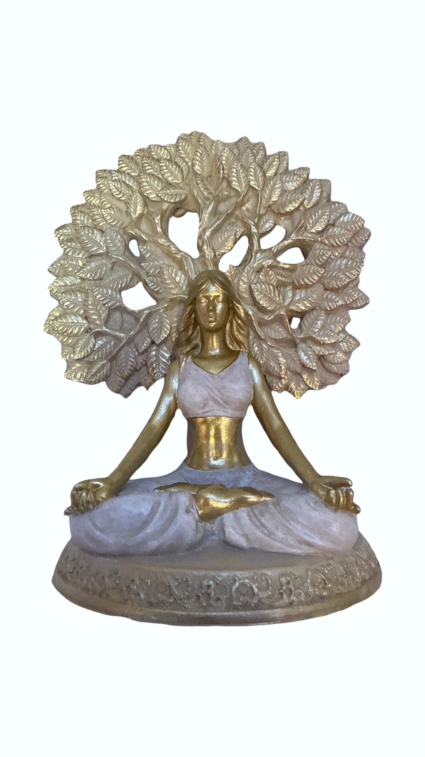 Yoga Lady with Tree of Life
