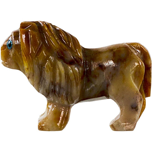Spirit Animal 1.25-inch Lion Dolomite