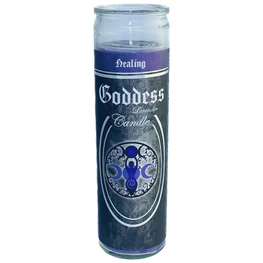 7 Day Ritual Candle - Goddess Healing - Lavender