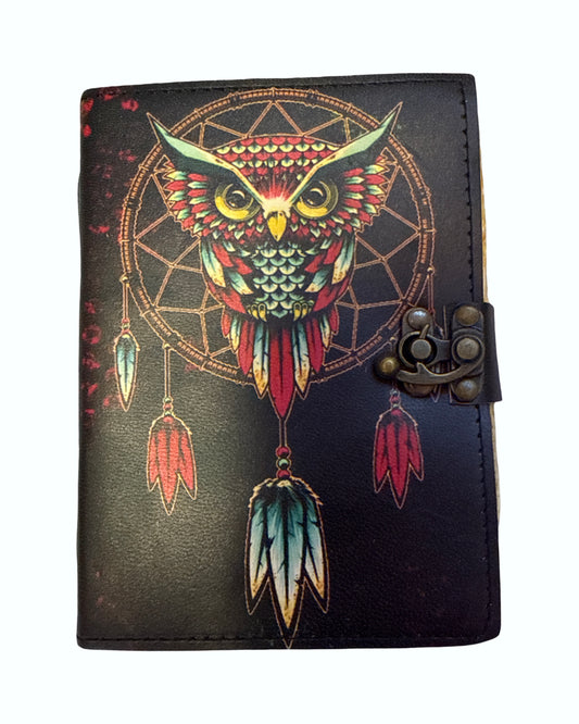 Owl Journal - Ancient Leather Look