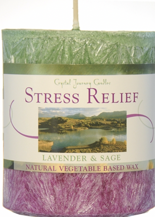 Aromatherapy Pillar Candle (Choose Style)