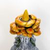 Backflow Incense & T-Light Holder - Forest Mushroom Goddess