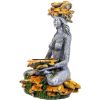 Backflow Incense & T-Light Holder - Forest Mushroom Goddess