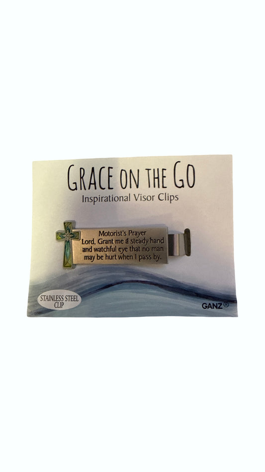 Visor Clip - Grace on the Go