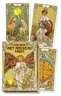 Golden Art Nouveau Tarot