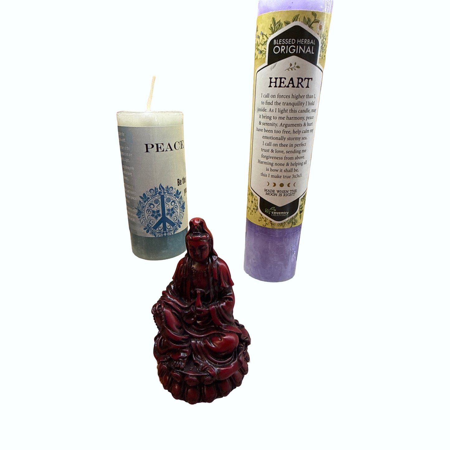 Meditating Quan Yin Redstone