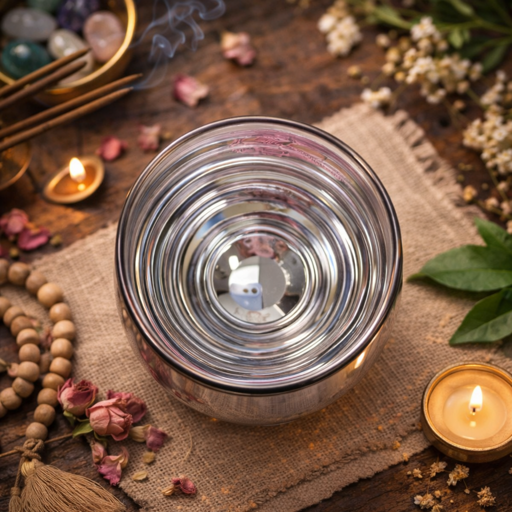 Candle Holder - Krishna