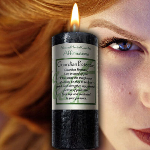 Affirmation Candle: Guardian Protector