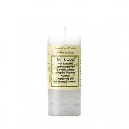 Affirmation Candle: Meditation