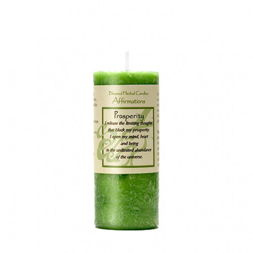 Affirmation Candle: Prosperity