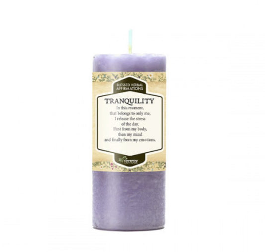 Affirmation Candle: Tranquility