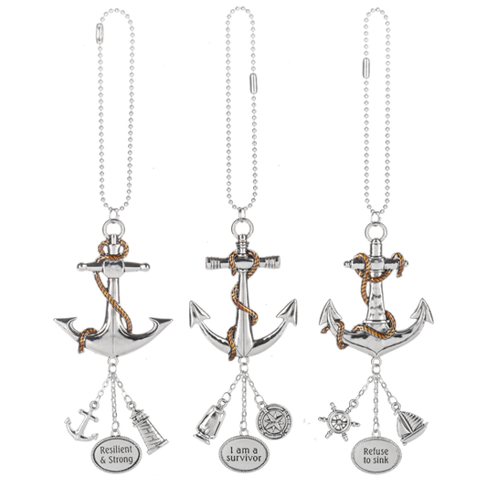 Anchor Car Charm