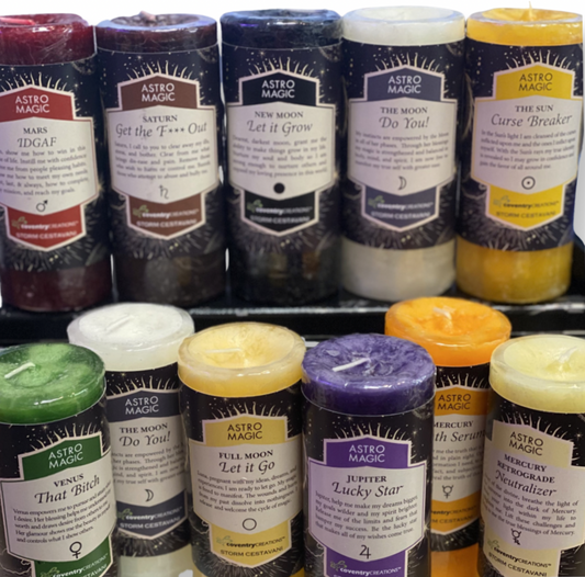 Astro Magic Candle (Choose Style)