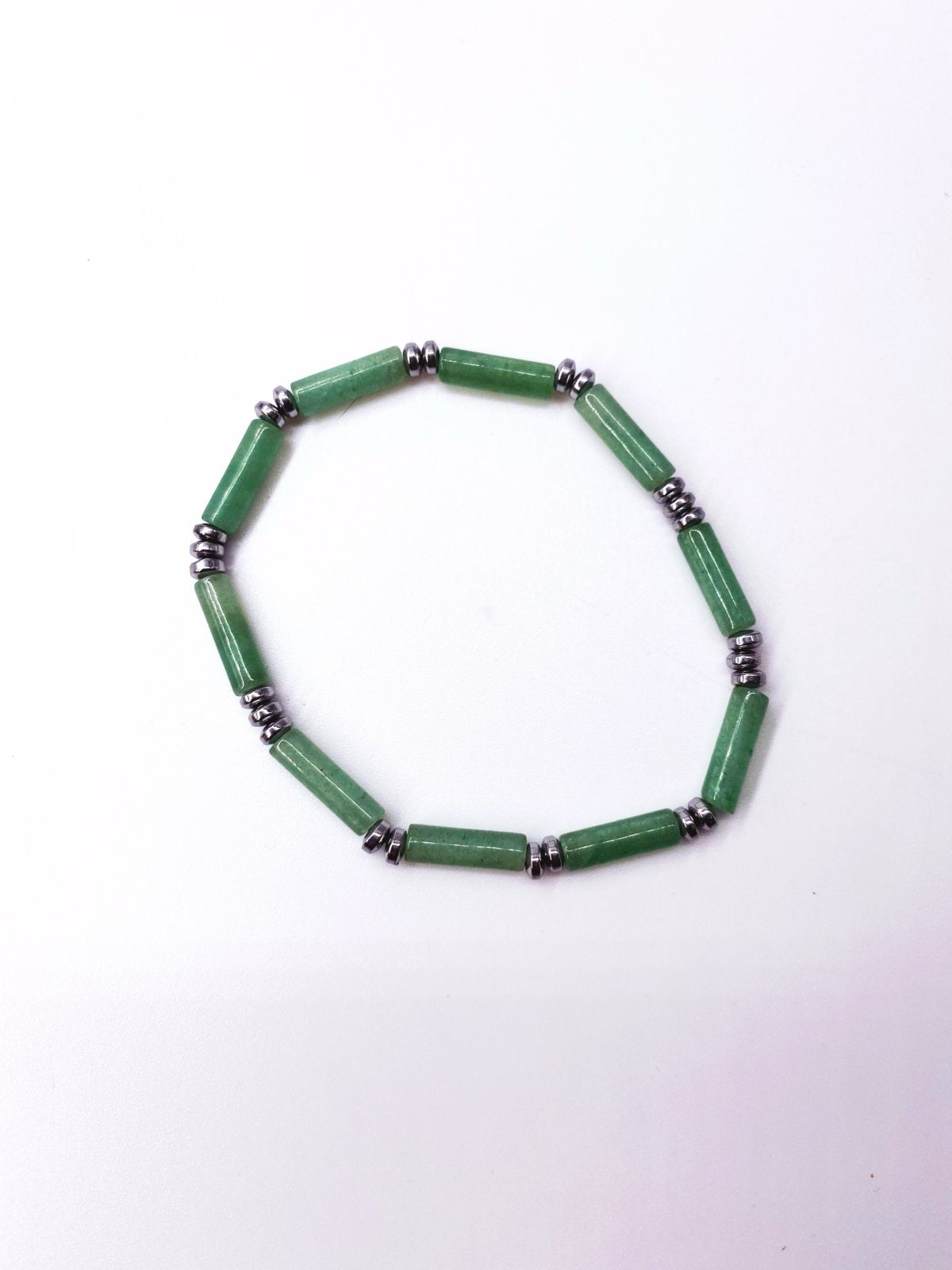Gemstone Tube Bracelet (Choose Your Gemstone)