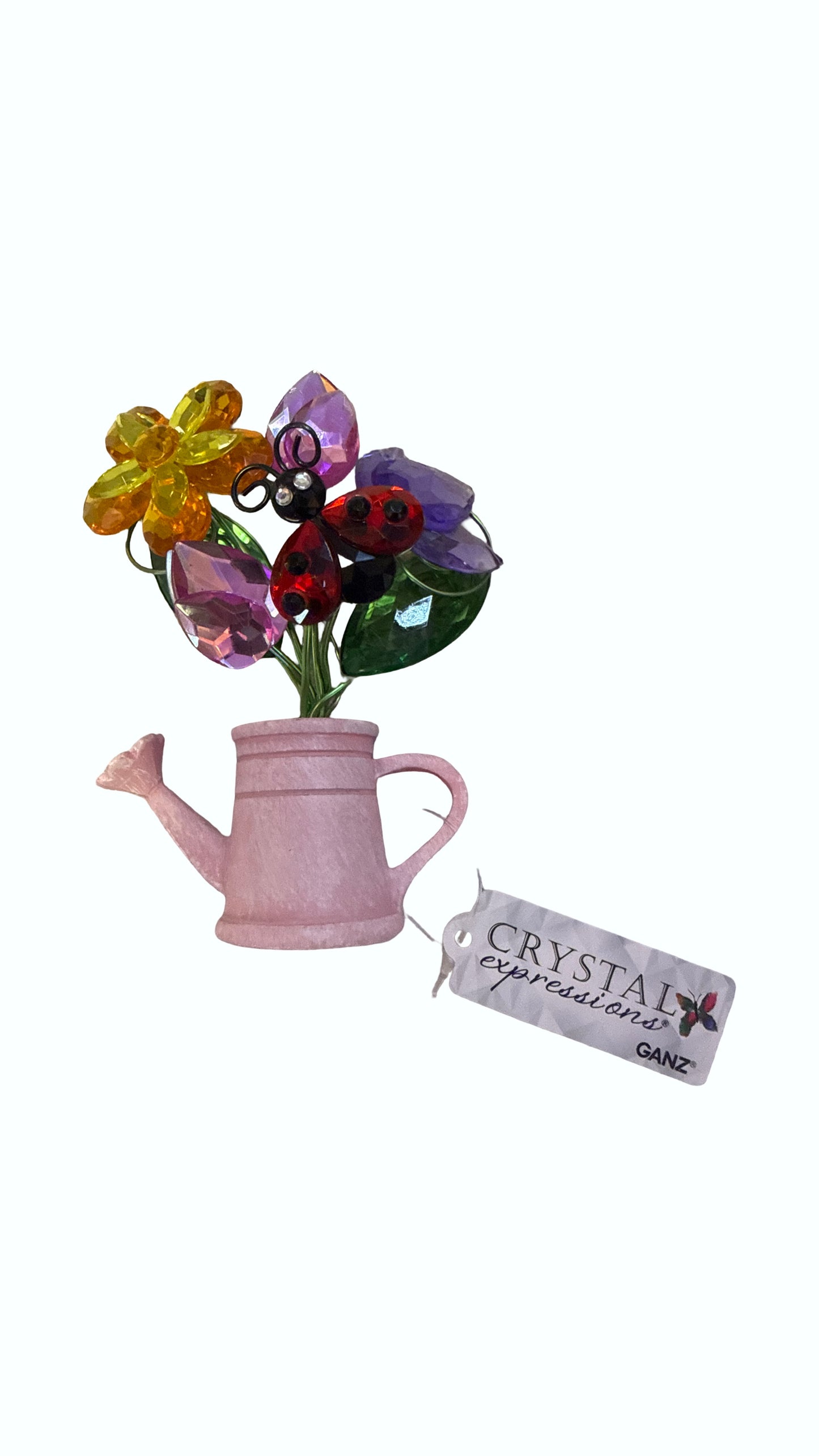 Watering Can with Flowers Ornament