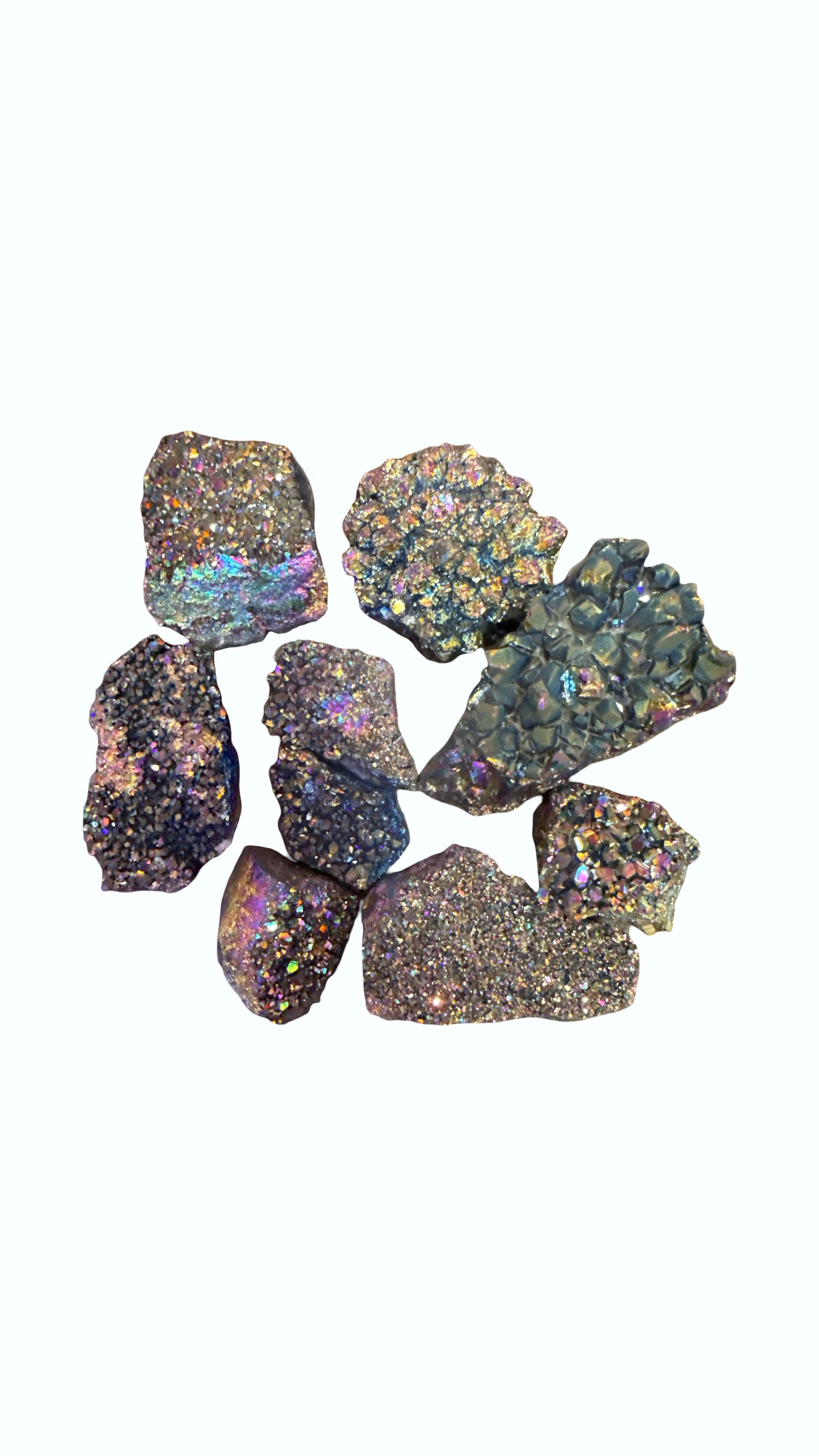 Aura Titanium Rainbow Clusters