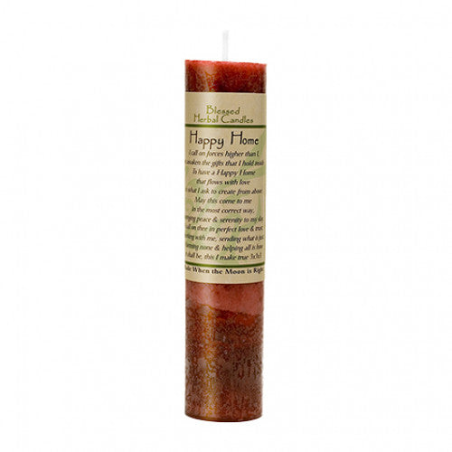 Blessed Herbal Candle: Happy Home