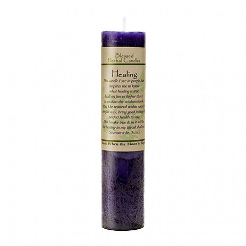 Blessed Herbal Candle: Healing
