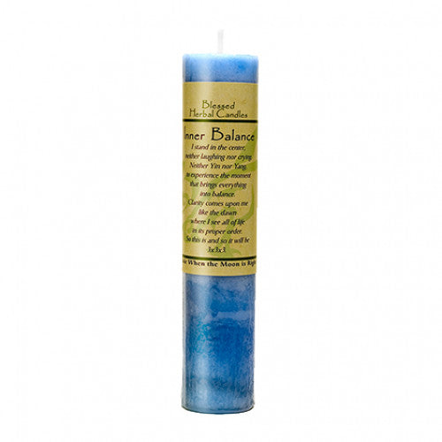 Blessed Herbal Candle: Inner Balance