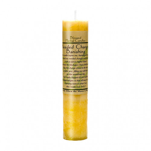 Blessed Herbal Candle: Needed Changes
