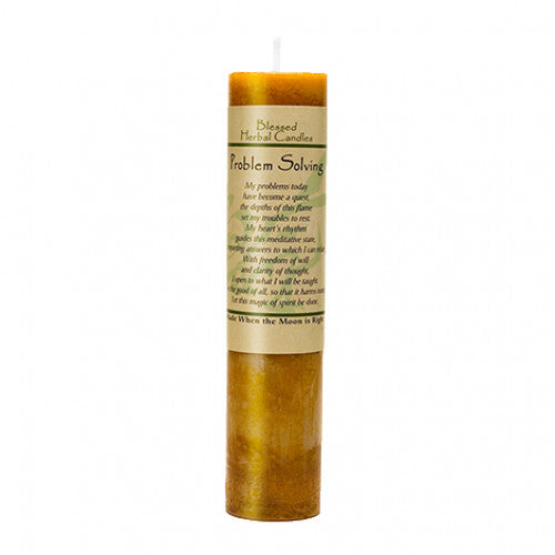 Blessed Herbal Candle: Problem Solving