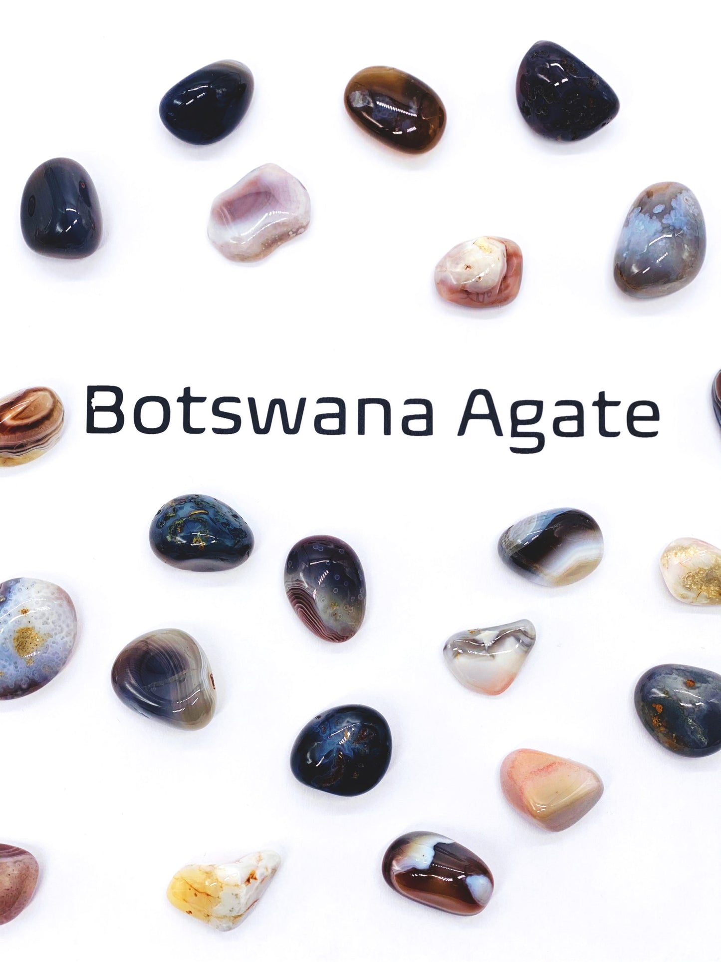 Botswana Agate (Tumbled)