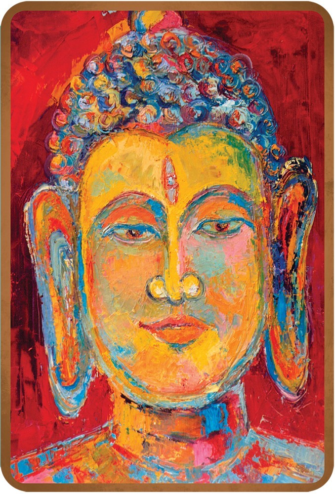 Buddha Reading Cards