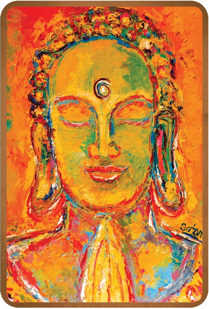 Buddha Reading Cards