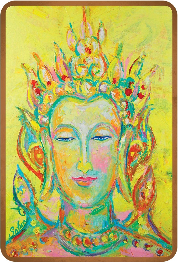 Buddha Reading Cards