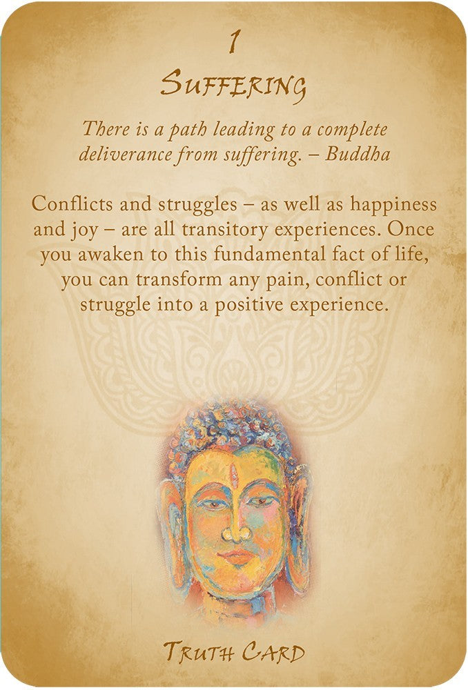 Buddha Reading Cards