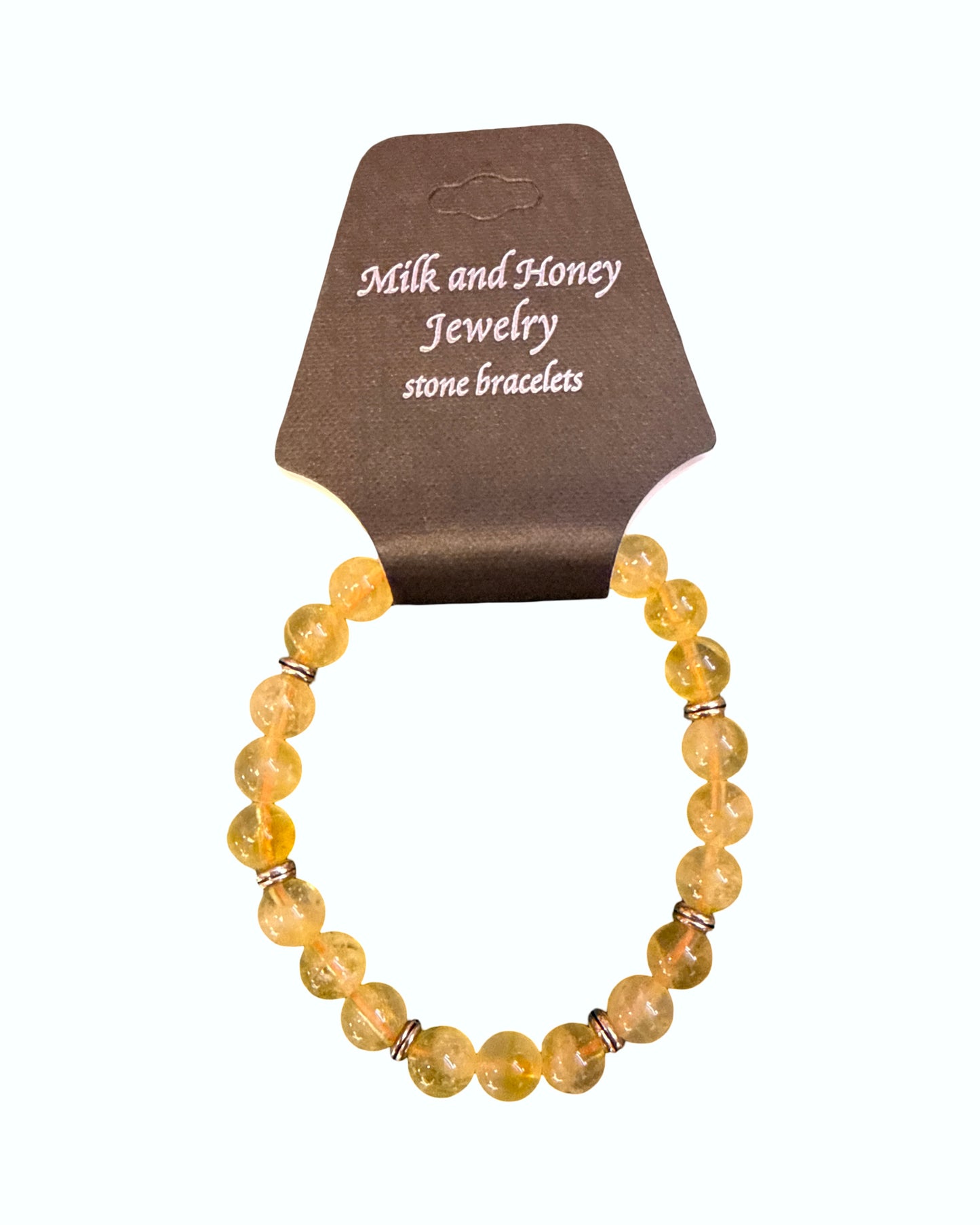 8mm CITRINE - Power Bracelet