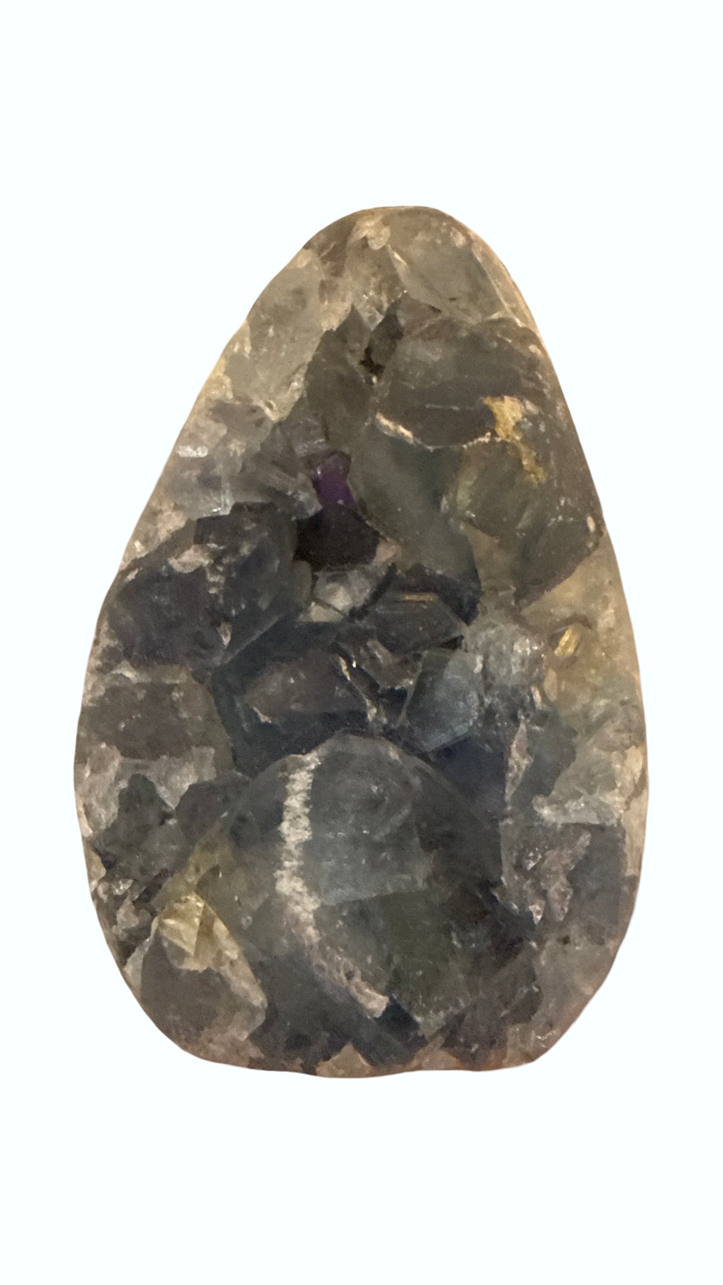 Celestite Cluster with Druse 2-4"